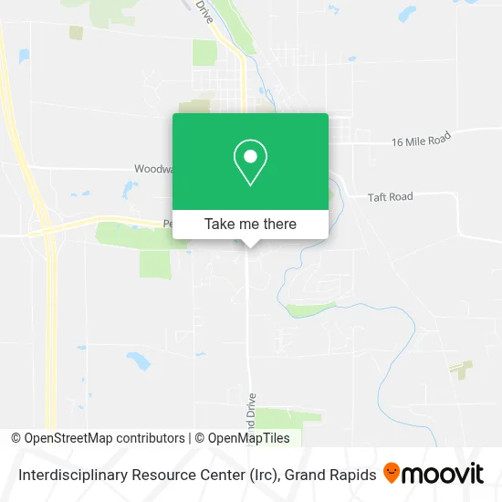 Interdisciplinary Resource Center (Irc) map