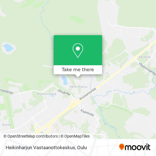 Heikinharjun Vastaanottokeskus map