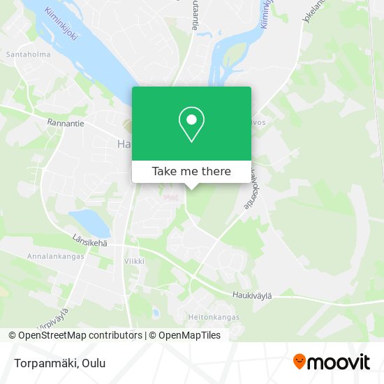 Torpanmäki map