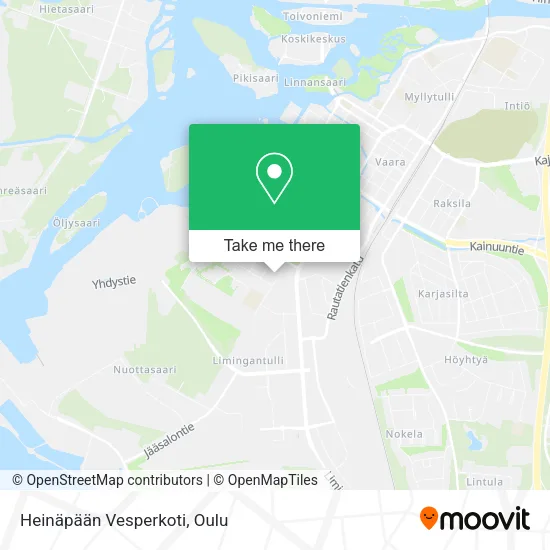 Heinäpään Vesperkoti map
