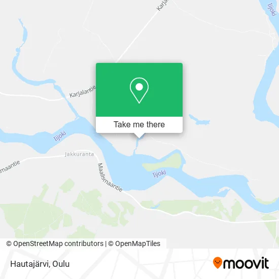 Hautajärvi map