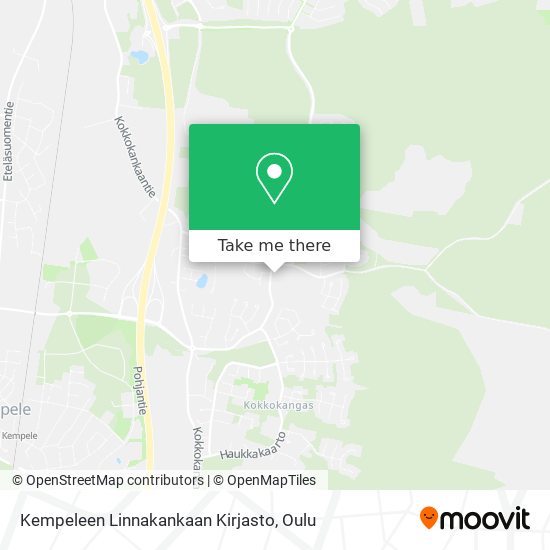 Kempeleen Linnakankaan Kirjasto map