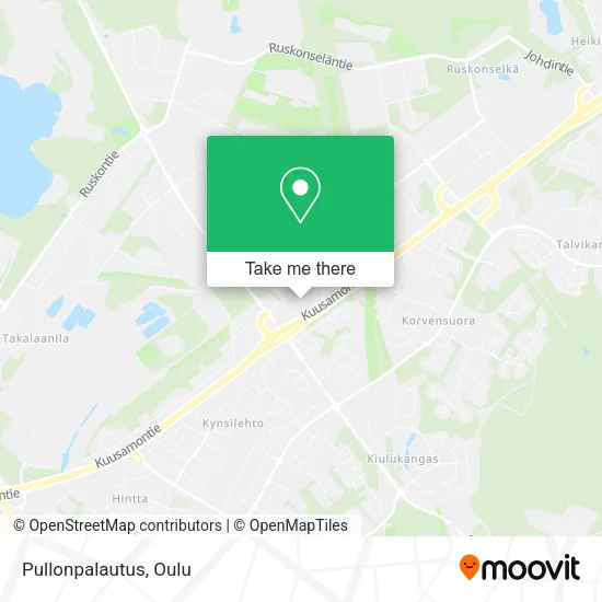 Pullonpalautus map