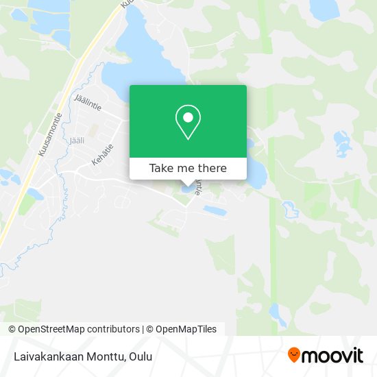 Laivakankaan Monttu map