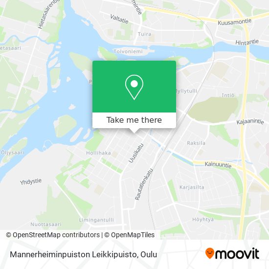 Mannerheiminpuiston Leikkipuisto map