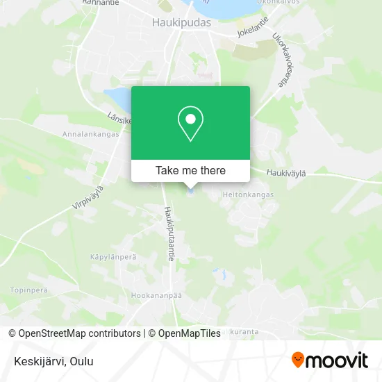 Keskijärvi map