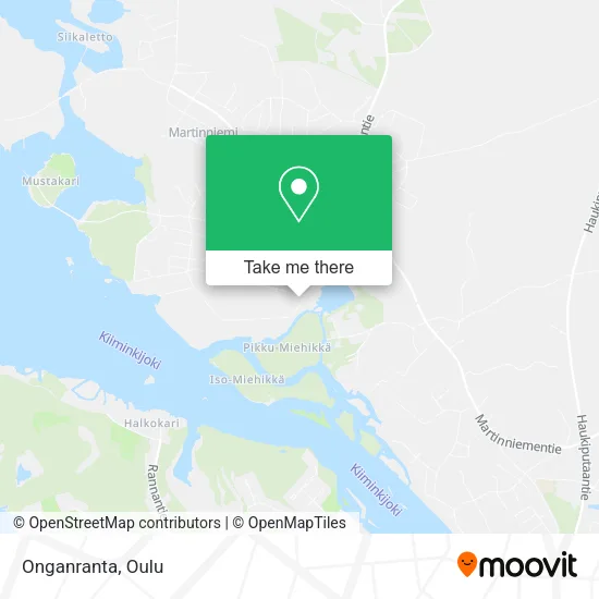 Onganranta map