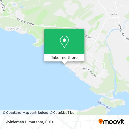 Kiviniemen Uimaranta map