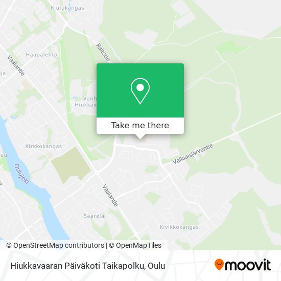 Hiukkavaaran Päiväkoti Taikapolku map