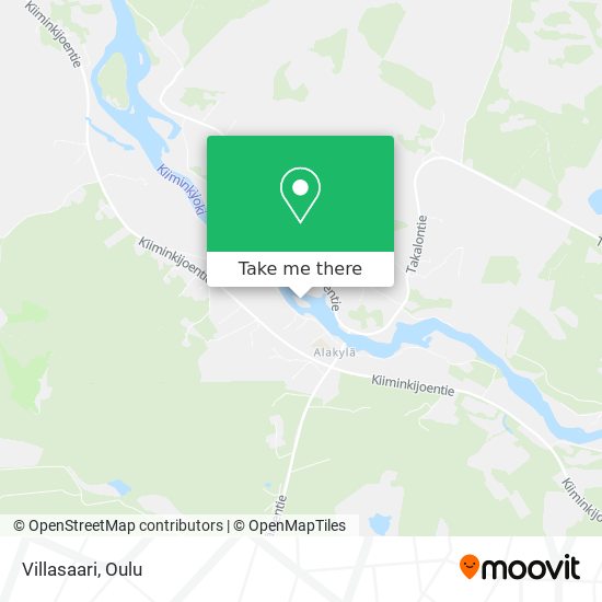 Villasaari map