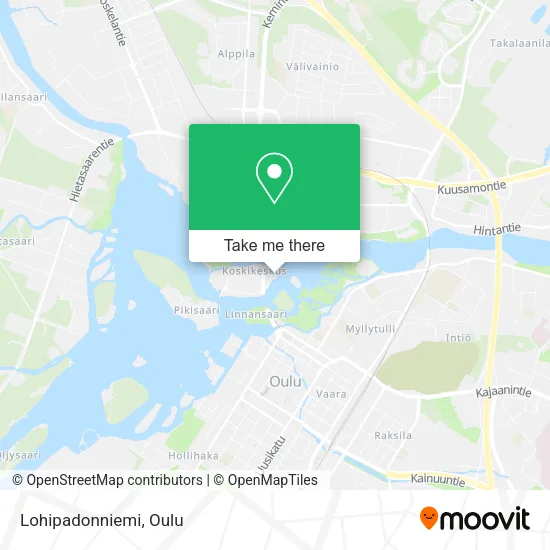 Lohipadonniemi map