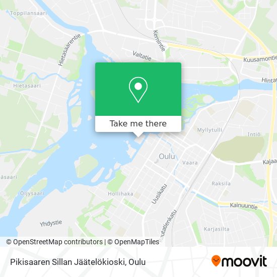 Pikisaaren Sillan Jäätelökioski map