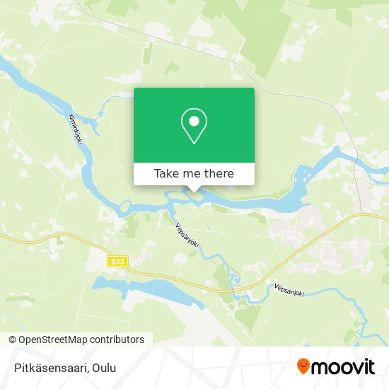 Pitkäsensaari map