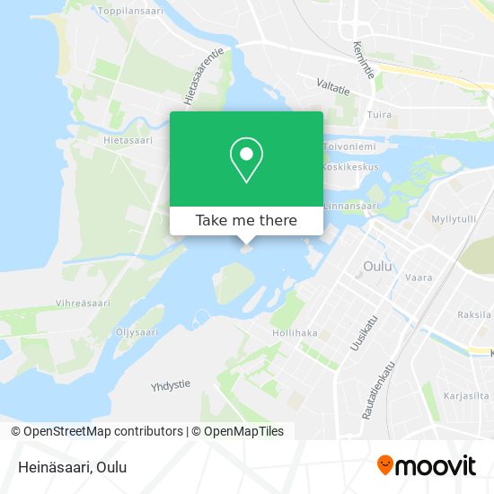 Heinäsaari map