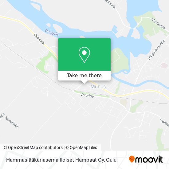 Hammaslääkäriasema Iloiset Hampaat Oy map