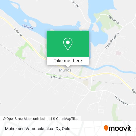 Muhoksen Varaosakeskus Oy map