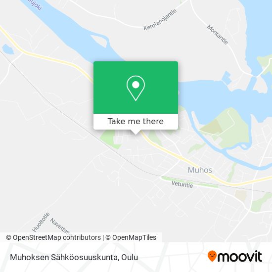 Muhoksen Sähköosuuskunta map
