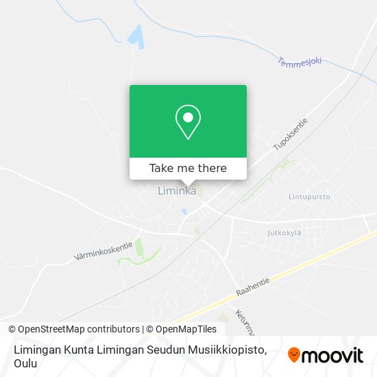 Limingan Kunta Limingan Seudun Musiikkiopisto map