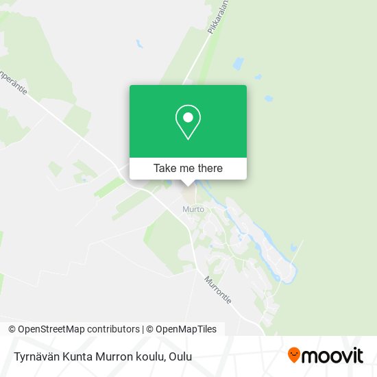 Tyrnävän Kunta Murron koulu map