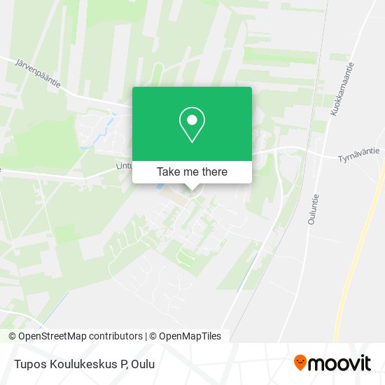 Tupos Koulukeskus P map