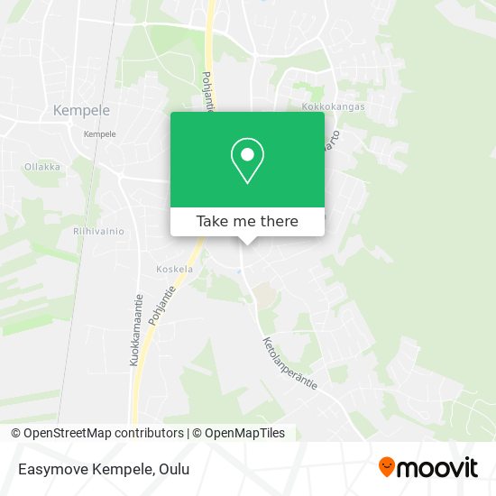 Easymove Kempele map