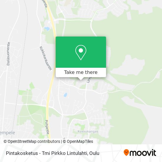 Pintakosketus - Tmi Pirkko Lintulahti map