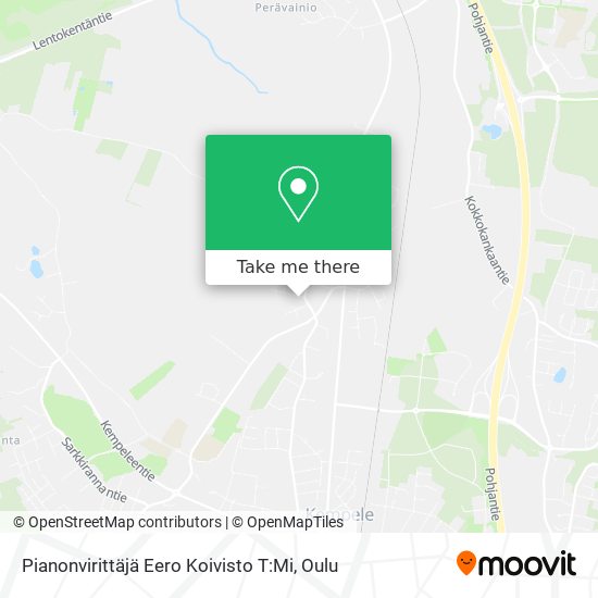 Pianonvirittäjä Eero Koivisto T:Mi map