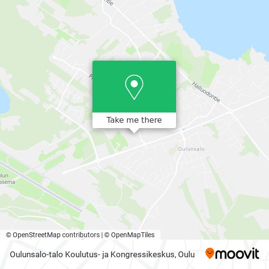 Oulunsalo-talo Koulutus- ja Kongressikeskus map