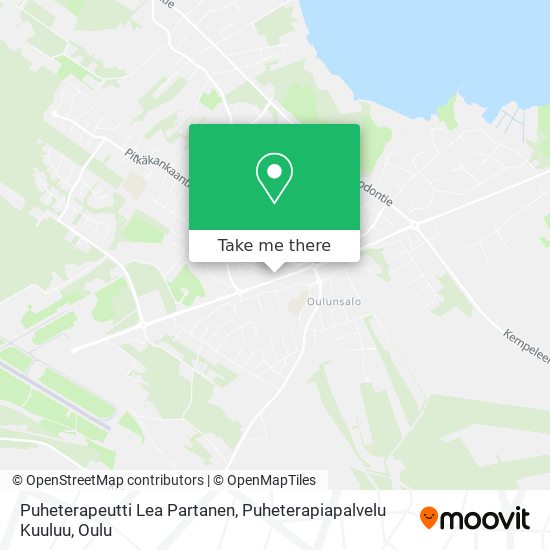 Puheterapeutti Lea Partanen, Puheterapiapalvelu Kuuluu map