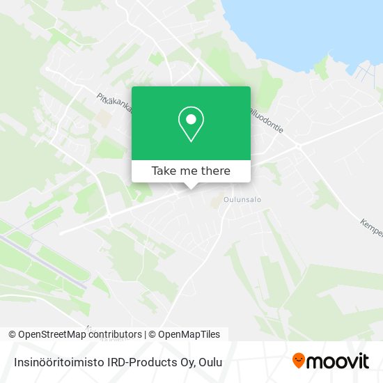 Insinööritoimisto IRD-Products Oy map