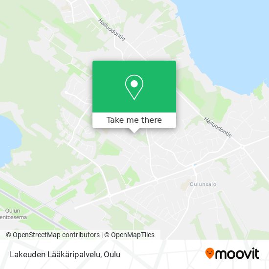 Lakeuden Lääkäripalvelu map
