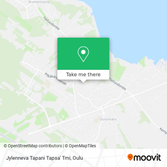 Jylenneva Tapani Tapsa' Tmi map