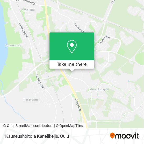 Kauneushoitola Kanelikeiju map