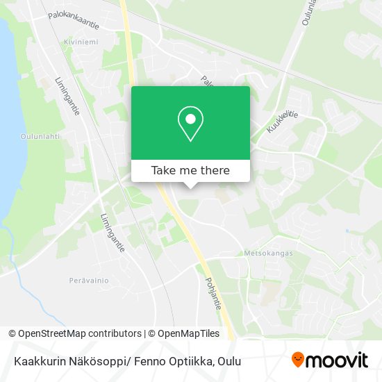 Kaakkurin Näkösoppi/ Fenno Optiikka map