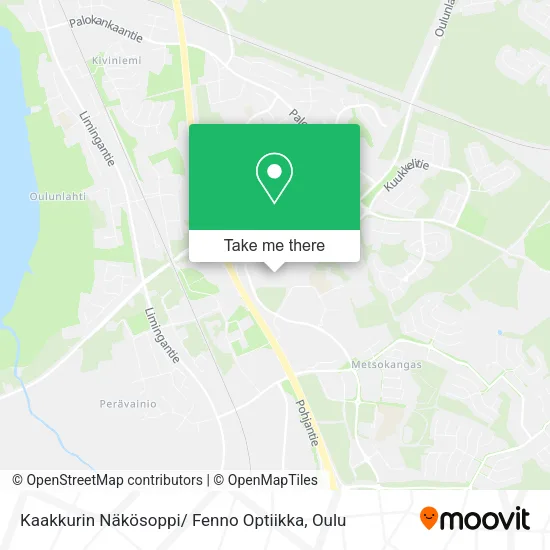 Kaakkurin Näkösoppi/ Fenno Optiikka map