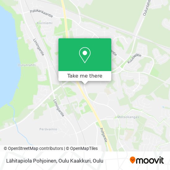 Lähitapiola Pohjoinen, Oulu Kaakkuri map