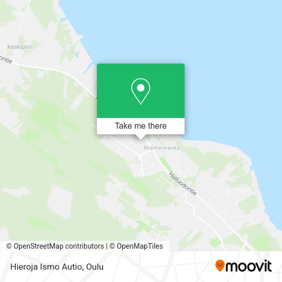 Hieroja Ismo Autio map