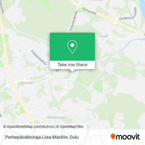 Perhepäivähoitaja Liisa Mäcklin map