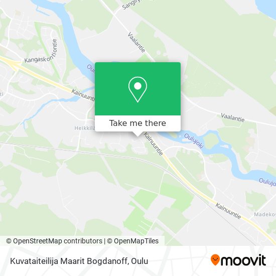 Kuvataiteilija Maarit Bogdanoff map