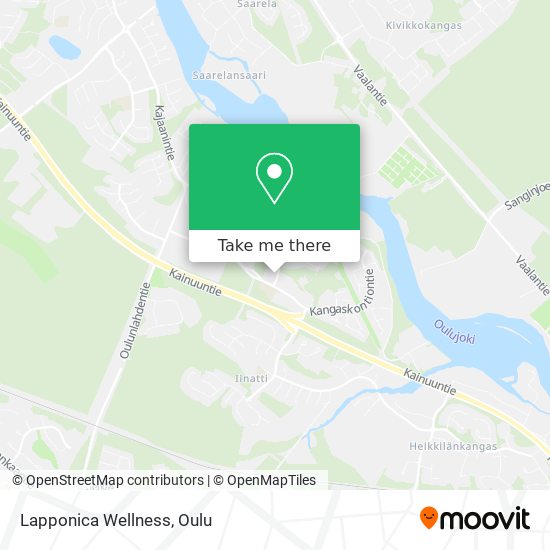 Lapponica Wellness map