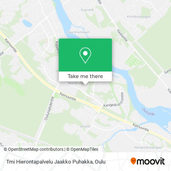 Tmi Hierontapalvelu Jaakko Puhakka map