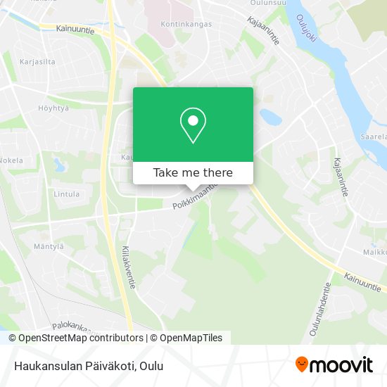 Haukansulan Päiväkoti map