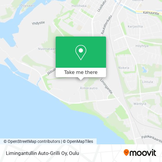 Limingantullin Auto-Grilli Oy map