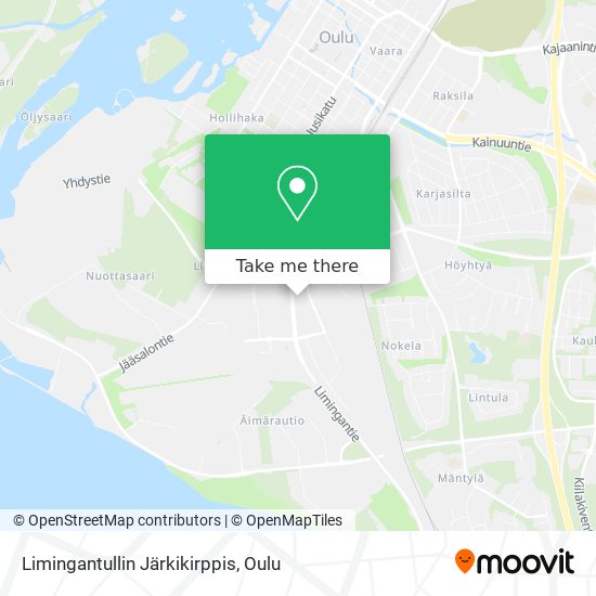 Limingantullin Järkikirppis map