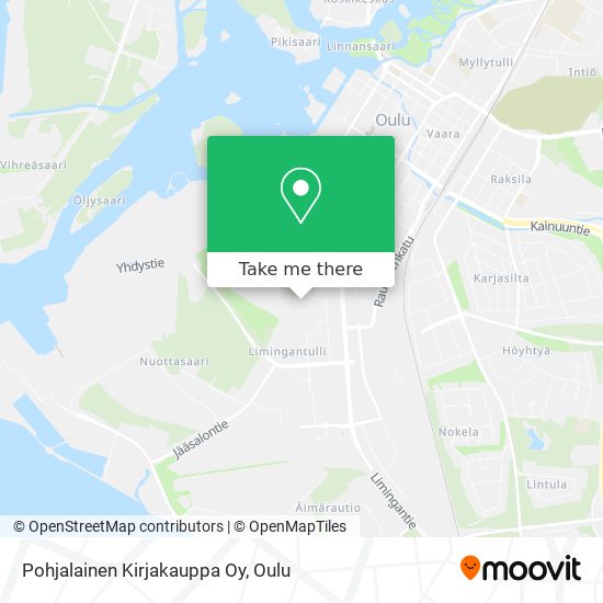 Pohjalainen Kirjakauppa Oy map