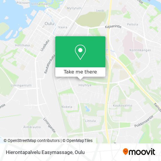 Hierontapalvelu Easymassage map