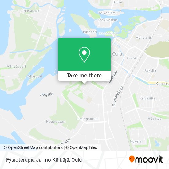 Fysioterapia Jarmo Kälkäjä map