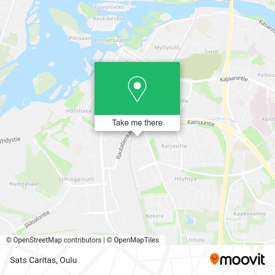 Sats Caritas map