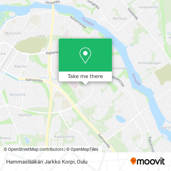 Hammaslääkäri Jarkko Korpi map