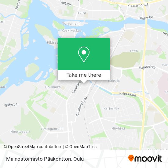 Mainostoimisto Pääkonttori map
